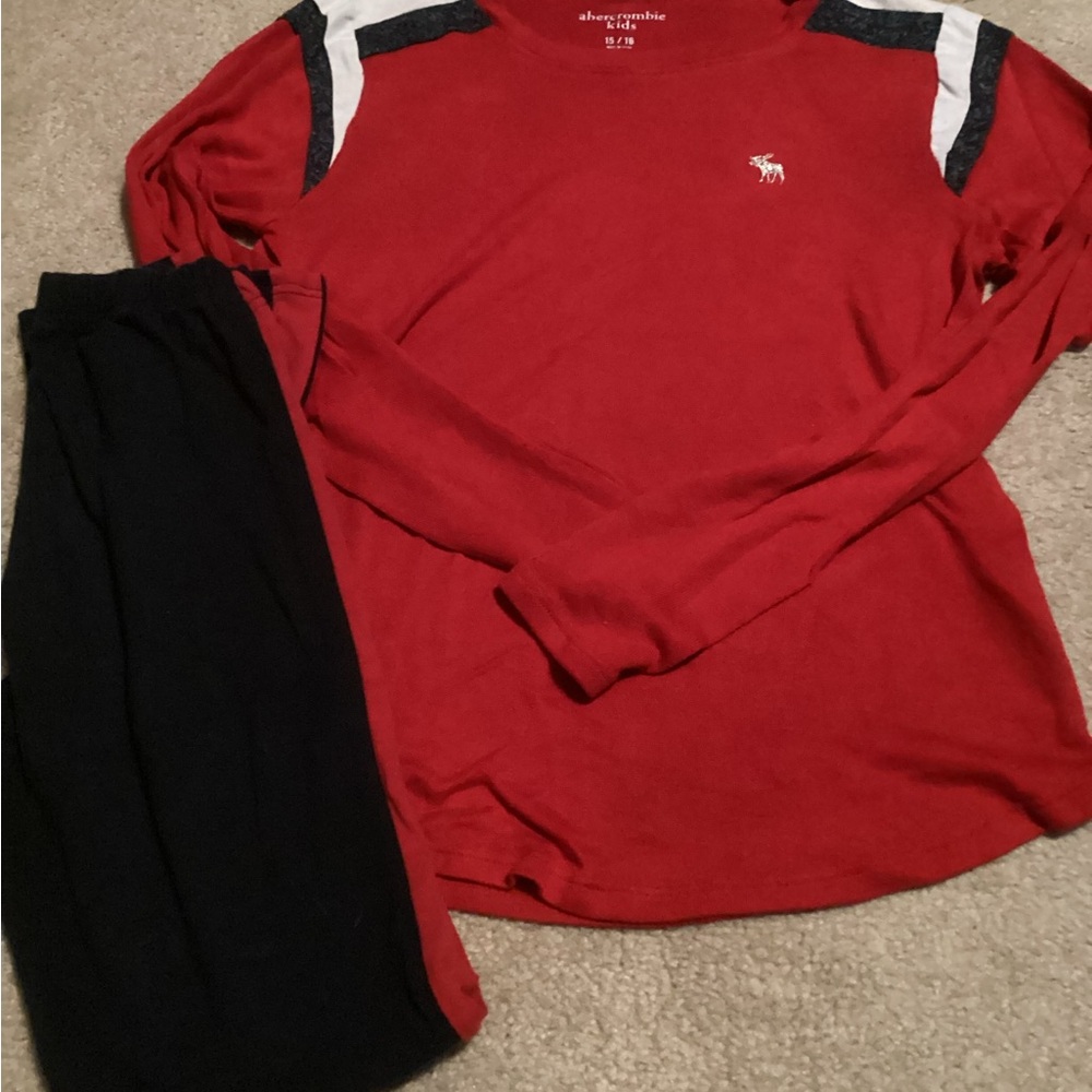 Abercrombie girls two piece set size 15/16